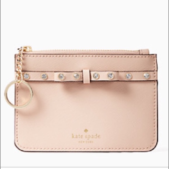 kate spade Accessories - NWT Kate Spade Bitsy Jeweled Key & Card Holder